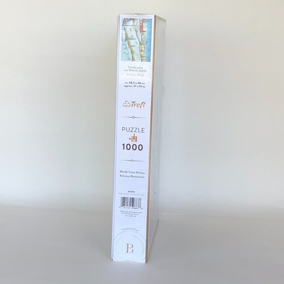 New sealed  Trefl 1000pcs Adult Puzzle -Family Party by Sharon Mark - Picture 13 of 16